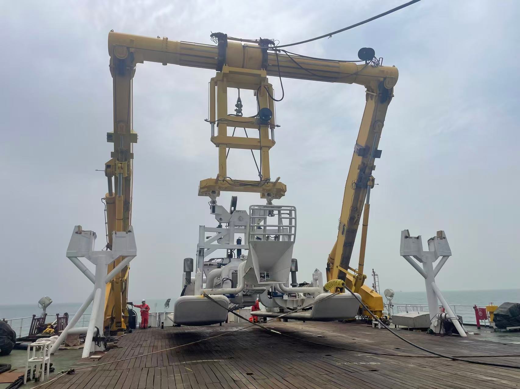 80t门架实船实验成功